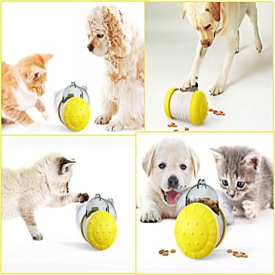 Distributeur de Croquettes pour Chien - BrainChase™ - Jaune - Toutou Joyeux