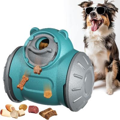 Distributeur de Croquettes pour Chien - BrainChase™ - Turquoise - Toutou Joyeux