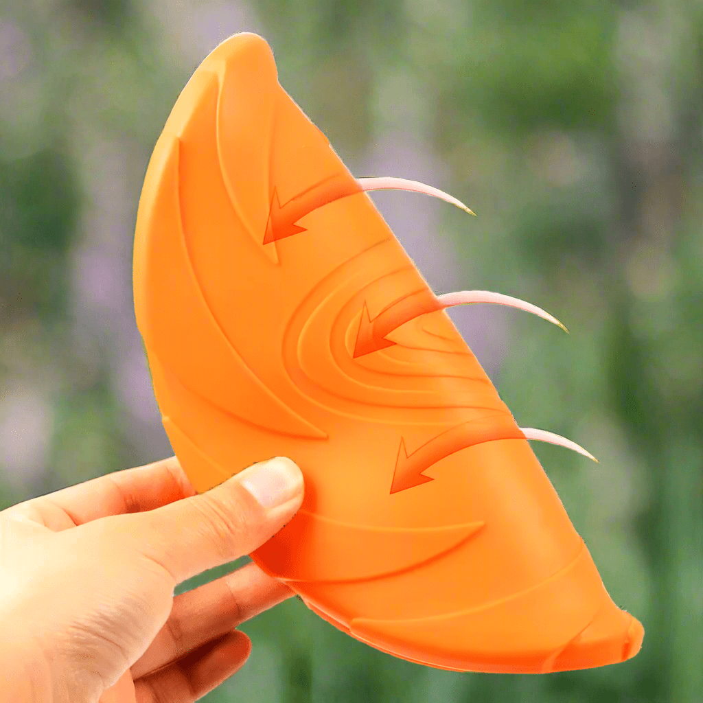 Frisbee Chien - FlyingDiscToys™ - Orange - Toutou Joyeux