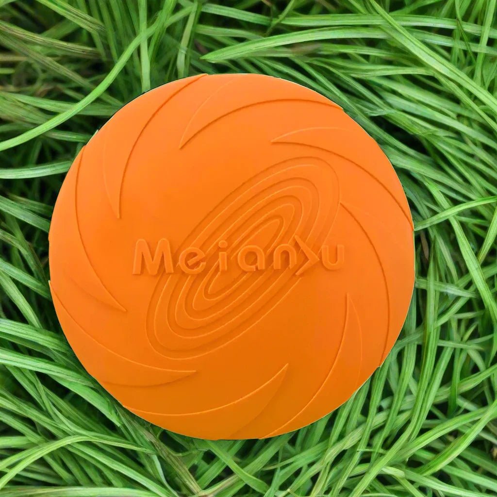 Frisbee Chien - FlyingDiscToys™ - Orange - Toutou Joyeux