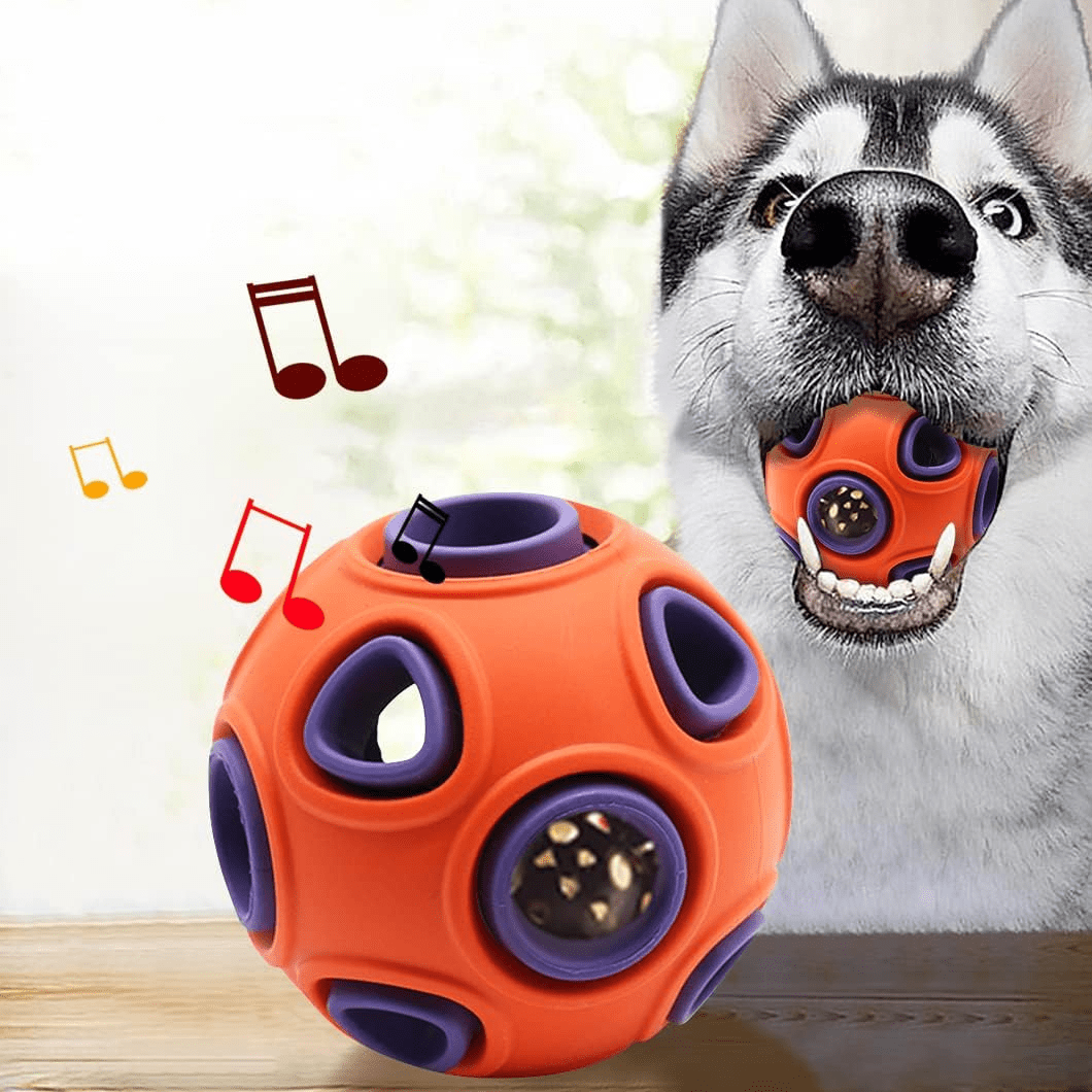 Balle pour chien - DogChewBall™ - Orange - Toutou Joyeux